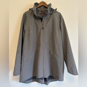 Kerrits Patterned Grey Waterproof Equestrian Women's Rain Jacket